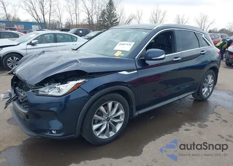 2020 Infiniti Qx50 Luxe Awd z USA, uszkodzony, nr VIN 3PCAJ5M35LF100636